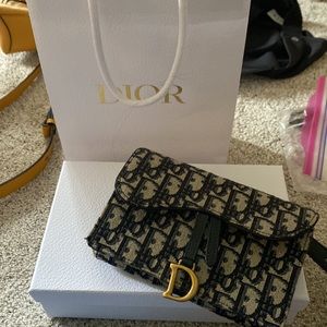 Dior Saddle Belt Pouch
